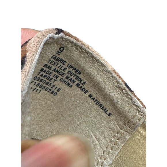 MOSSIMO Leopard Print  Platform Heel Pumps Size 9 Animal Print Fall Fashion - Picture 8 of 9